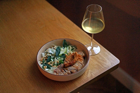 Natural Wine Killers: Heritage-Breed Pork Chops with Apple and Fennel Salad and Nicolas Reau Attention Chenin Méchant 2023