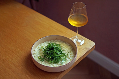 Wine & Food Killers: Fennel, Lemon & Goat Cheese Risotto and Denavolo Catavela Bianco 2023