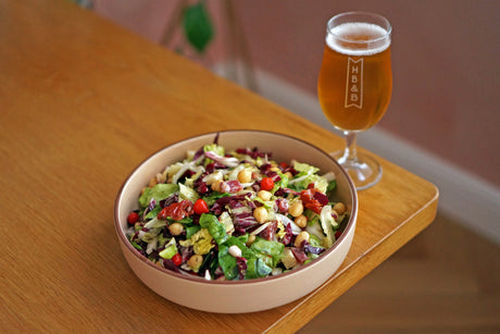 Beer Lover's Table: Italian Hoagie Chopped Salad with Anspach & Hobday Ansbacher Festbier