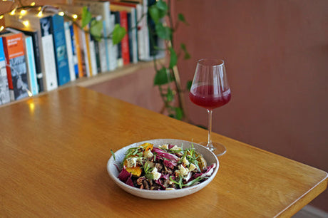 Wine & Food Killers: Warm Lentil, Chestnut and Radicchio Salad with Roast Pumpkin & Brand Rosé Pet Nat 2022