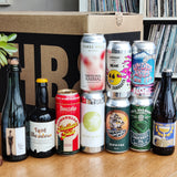 12 month pre-paid - HB&B Sub Club All Killer No Filler Box beer subscription box-Hop Burns & Black