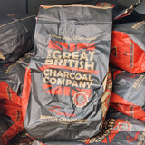 Great British Charcoal Hardwood Blend (3kg)-Hop Burns & Black