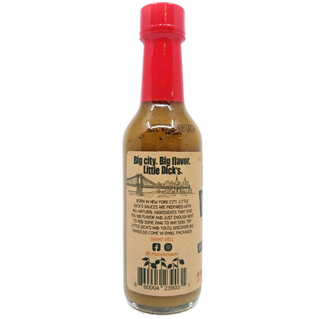 Little Dick's Ghost Pepper Pear Hot Sauce (148ml)-Hop Burns & Black