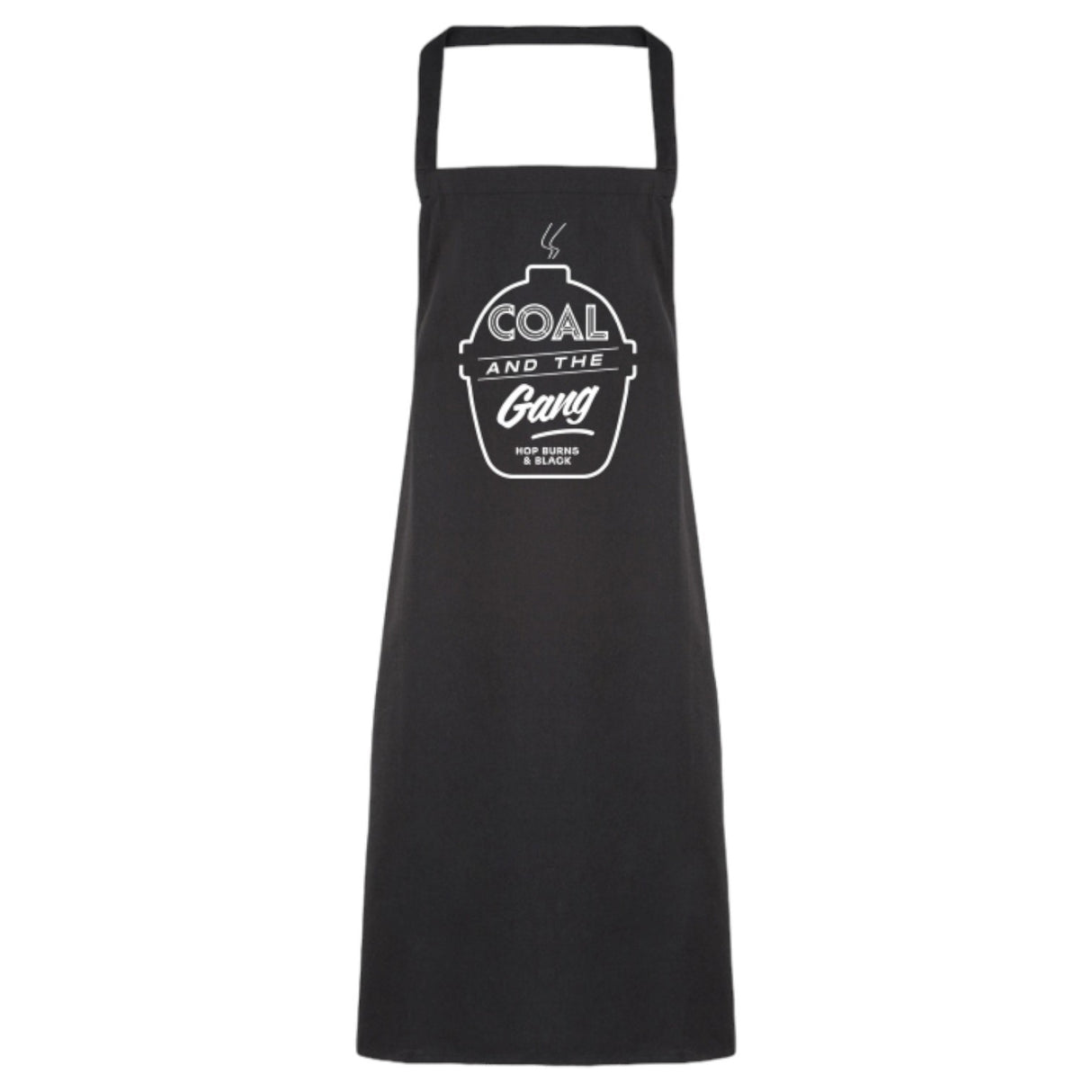 HB&B Coal & The Gang BBQ Apron-Hop Burns & Black