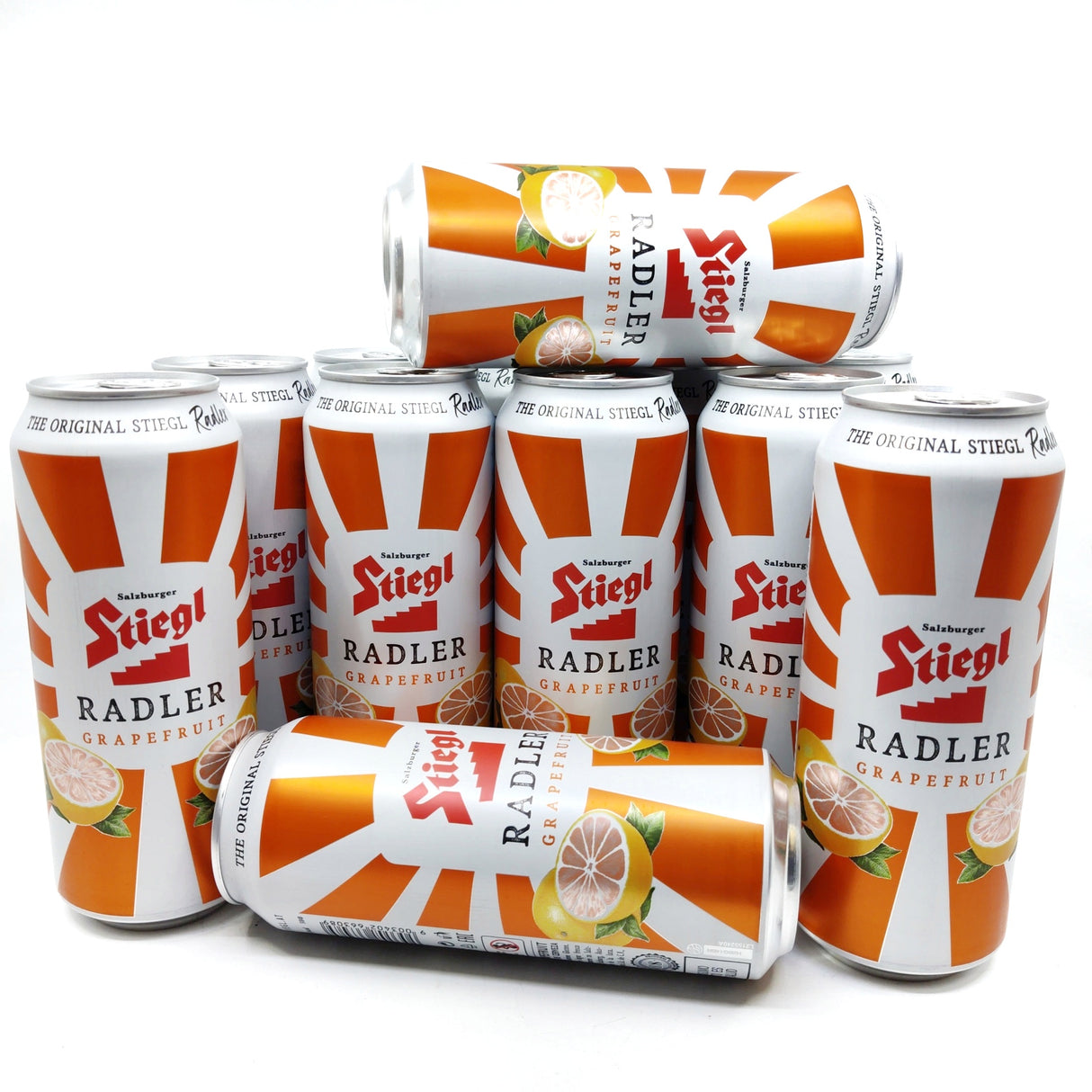 Stiegl Grapefruit Radler 2% CASE (12 x 500ml cans)-Hop Burns & Black