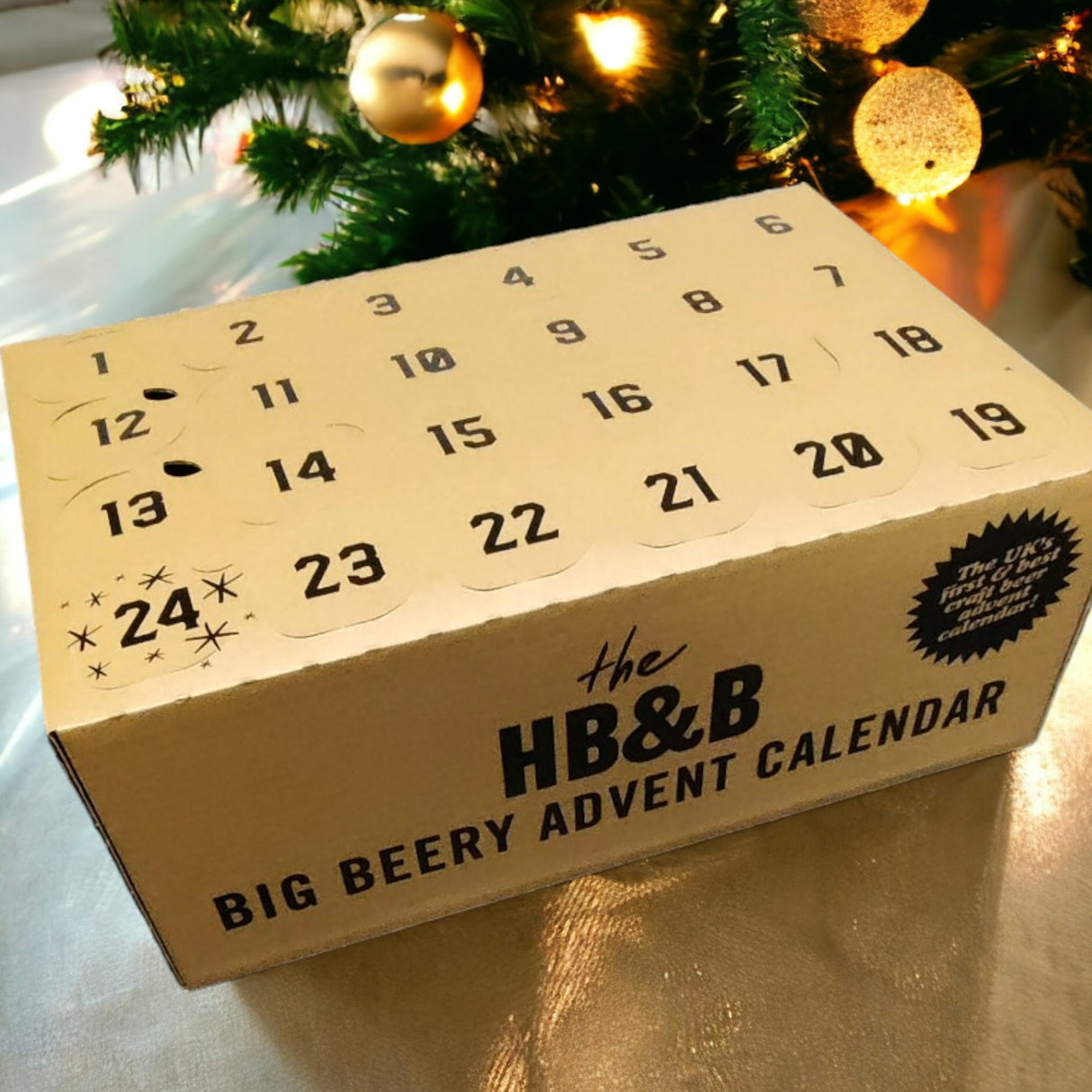 The HB&B Big Beery Advent Calendar 2024 (24-can box)-Hop Burns & Black