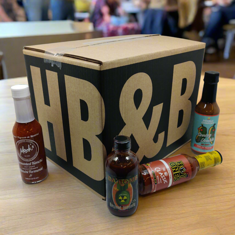 Hot Ones Mega Mix pack (10 sauces)-Hop Burns & Black