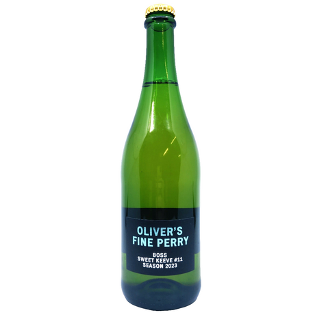 Oliver's Fine Cider Boss Perry 2023 2.7% (750ml)-Hop Burns & Black