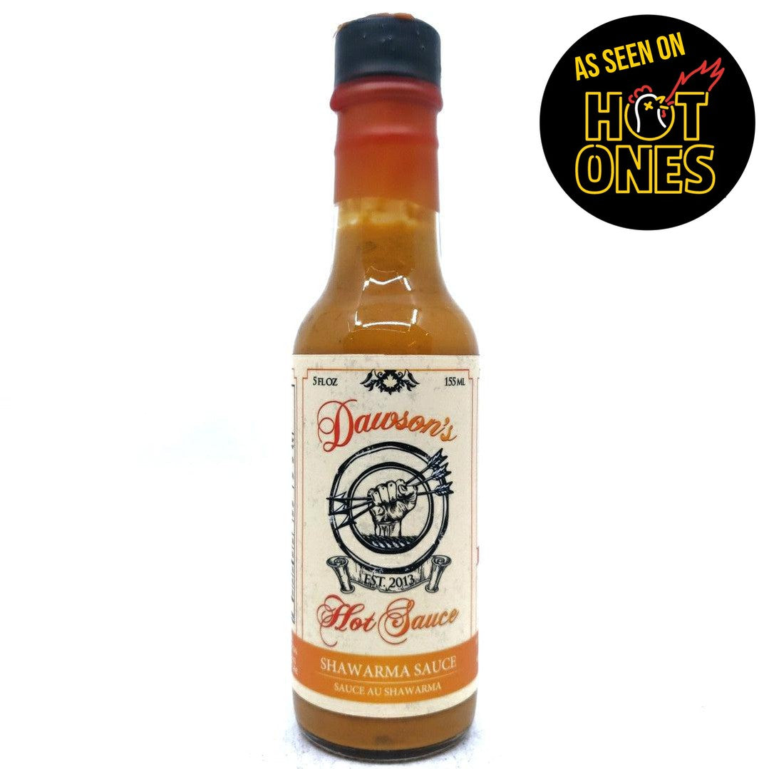 Dawson's Shawarma Hot Sauce (148ml)-Hop Burns & Black