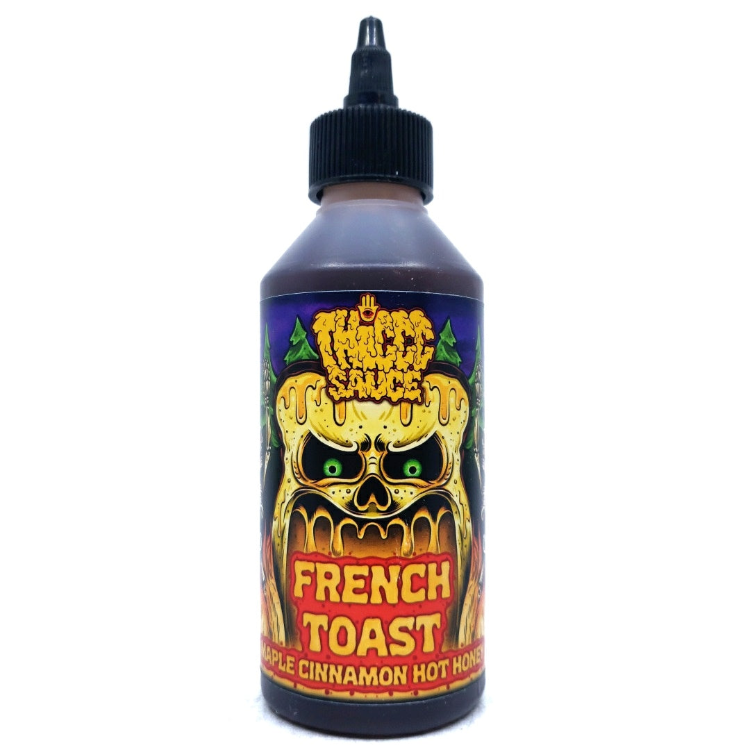 Thiccc Sauce French Toast Maple Cinnamon Hot Honey (250ml)-Hop Burns & Black