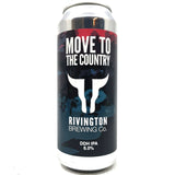 Rivington Move to the Country DDH IPA 6% (500ml can)-Hop Burns & Black