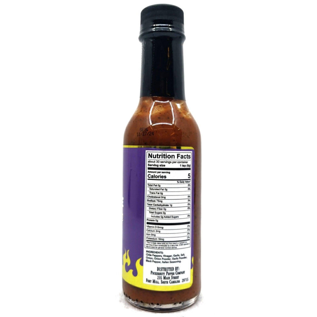 PuckerButt Unique Garlique Hot Sauce (148ml) | Buy Online at Hop