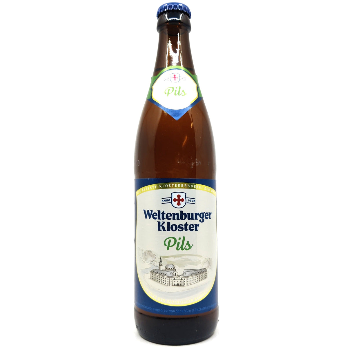 Kloster Weltenburger Pils 4/7% (500ml)-Hop Burns & Black