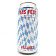 Villages Das Fest Festbier Oktoberfest Lager 5.4% (440ml can)-Hop Burns & Black