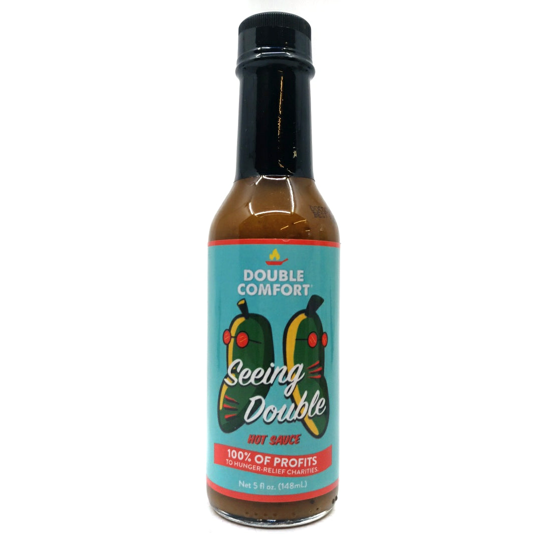 Double Comfort Seeing Double Hot Sauce (148ml)-Hop Burns & Black