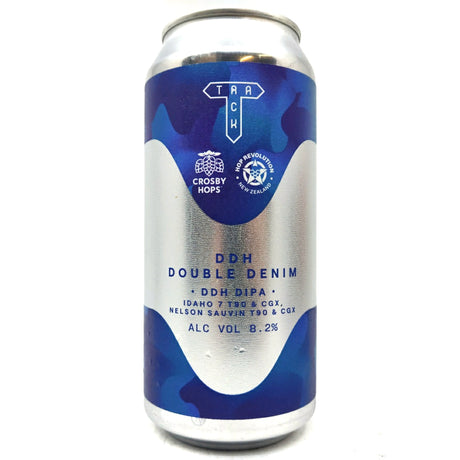 Track DDH Double Denim Double IPA 8.2% (440ml can)-Hop Burns & Black