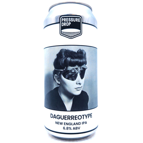 Pressure Drop Daguerreotype New England IPA 6.8% (440ml can)-Hop Burns & Black