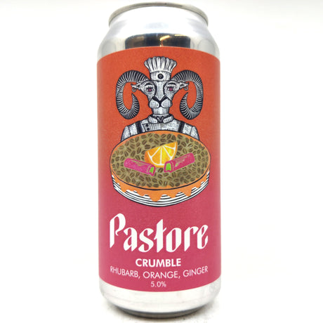 Pastore Crumble Rhubarb Orange Ginger Pastry Sour 5% (440ml can)-Hop Burns & Black