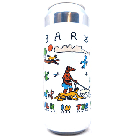 Baron Brewing Walk in the Park Pale Ale 3.4% (500ml can)-Hop Burns & Black