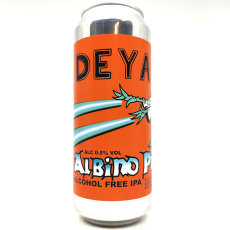 DEYA x We Can Be Friends Albino Pasta Alcohol Free IPA 0.5% (500ml can)-Hop Burns & Black