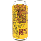 Burning Sky Robust Porter 5.8% (440ml can)-Hop Burns & Black