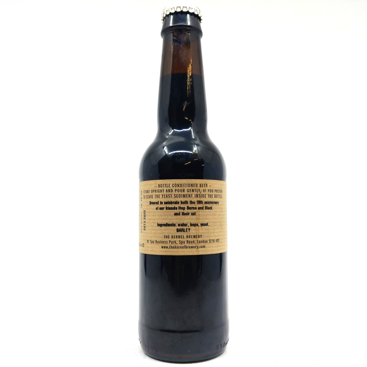 Hop Burns & Black x The Kernel Tropical Stout 5.9% (330ml)-Hop Burns & Black