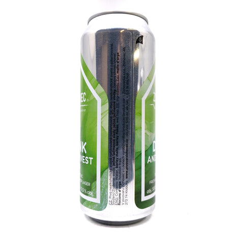 Pivovar Zichovec Drink And Harvest Alcohol Free Fresh Hop Lager 0.5% (500ml can)-Hop Burns & Black