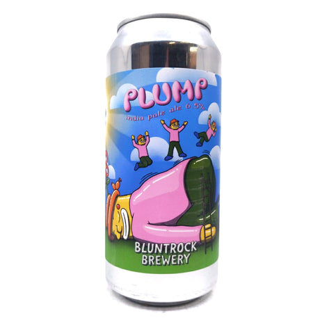 Bluntrock Plump IPA 6.5% (440ml can)-Hop Burns & Black