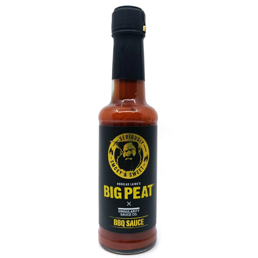 Singularity Sauce Co Big Peat BBQ Sauce (148ml)-Hop Burns & Black