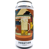 Duration x Fuerst Wiacek Schnitt New England Pale Ale 4.5% (440ml can)-Hop Burns & Black