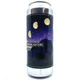 Makemake Moonlighters Stout 4.8% (500ml can)-Hop Burns & Black