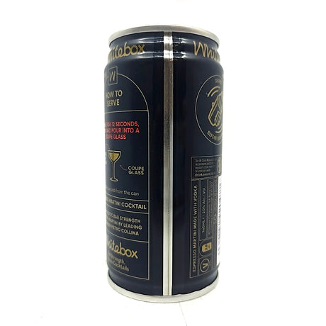 Whitebox x Collina & Co Espresso Martini 20% (140ml can)-Hop Burns & Black