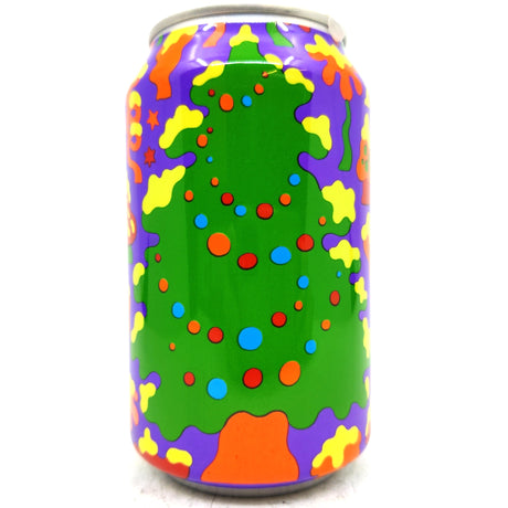 Omnipollo Oaked Festive Vintermust Alcohol Free Sour 0.3% (330ml can)-Hop Burns & Black