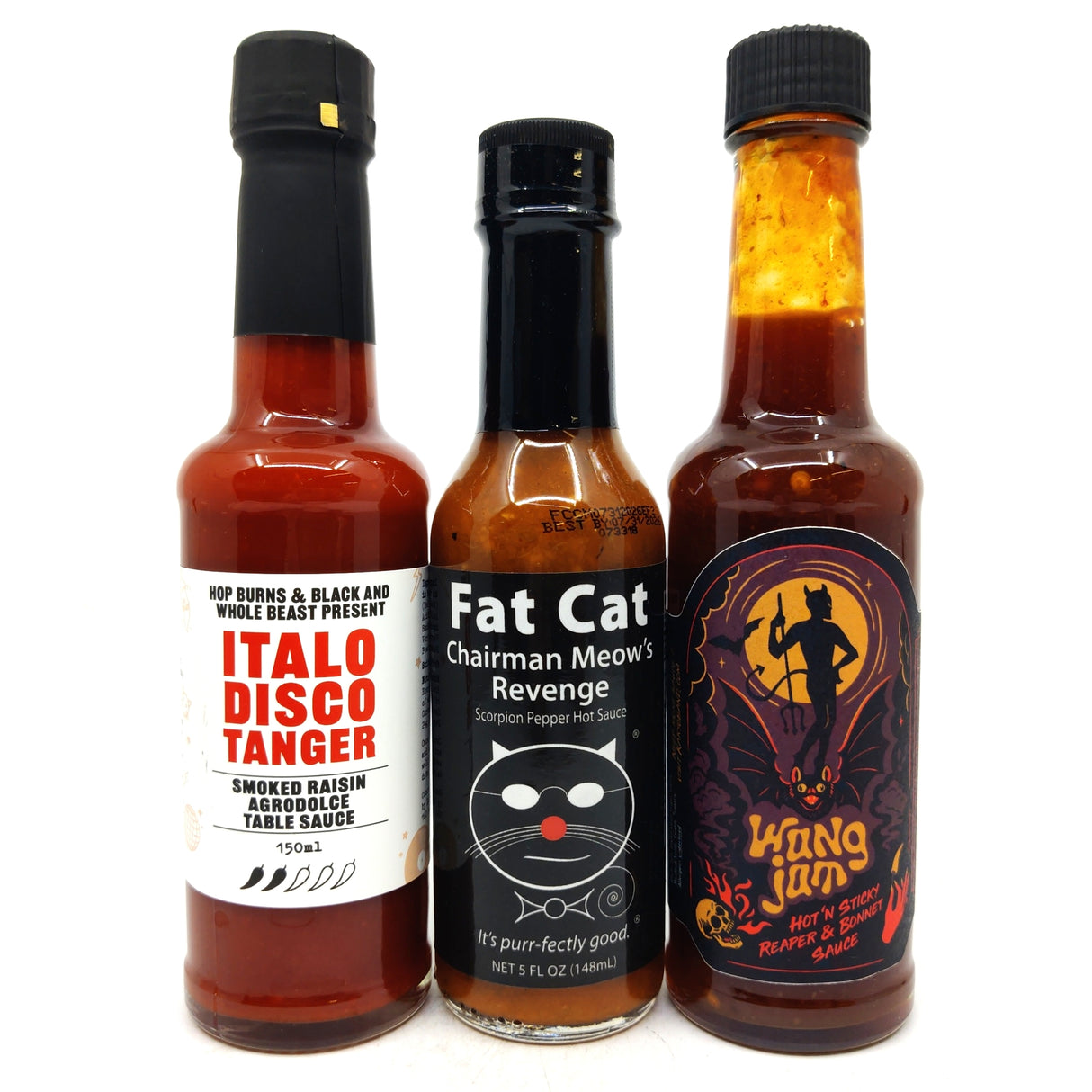 12 month bi-monthly (6 boxes) pre-paid - HB&B Sub Club Burns Box hot sauce subscription-Hop Burns & Black