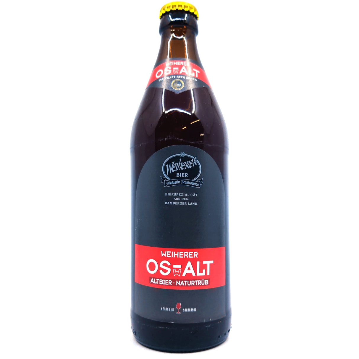 Kundmueller Weiherer OSw-Alt Altbier 4.2% (500ml)-Hop Burns & Black