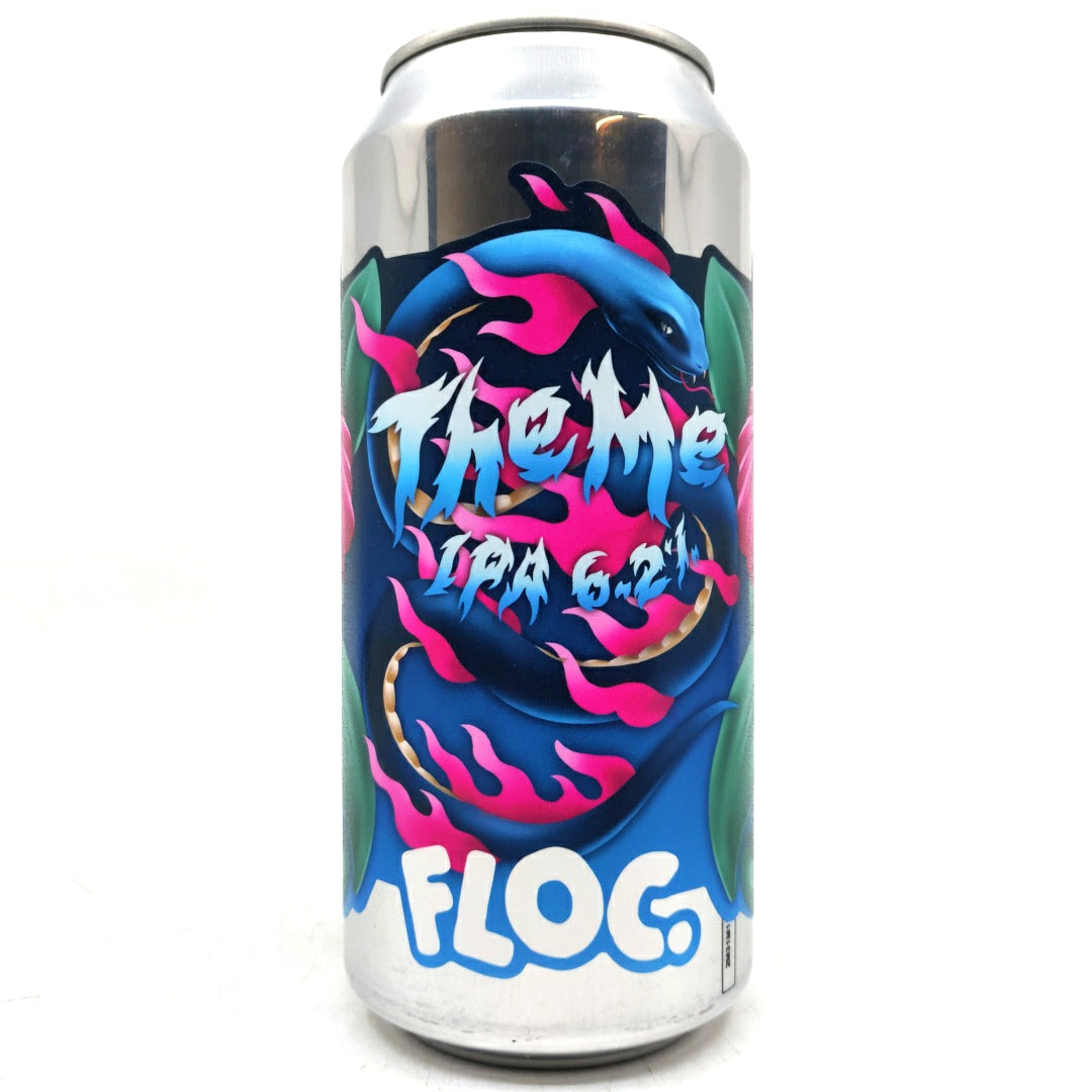 Floc Brewing Theme IPA 6.2% (440ml can)-Hop Burns & Black