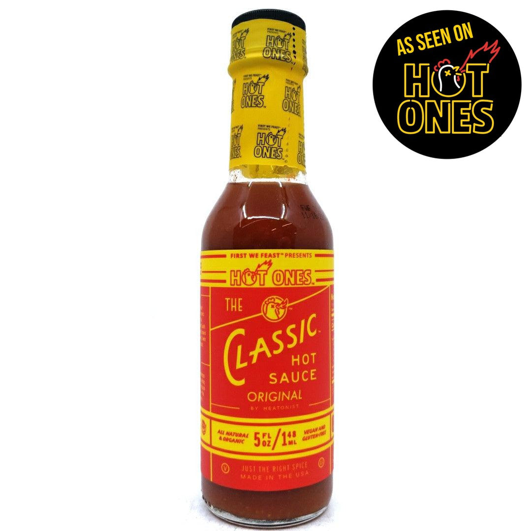 Hot Ones The Classic Hot Sauce 148ml Hop Burns And Black 9959