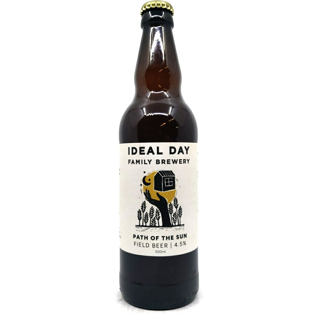 Ideal Day Path of The Sun Field Beer 4.5% (500ml)-Hop Burns & Black