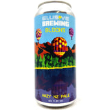 Elusive Brewing Bloons Hazy NZ Pale Ale 4.2% (440ml can)-Hop Burns & Black