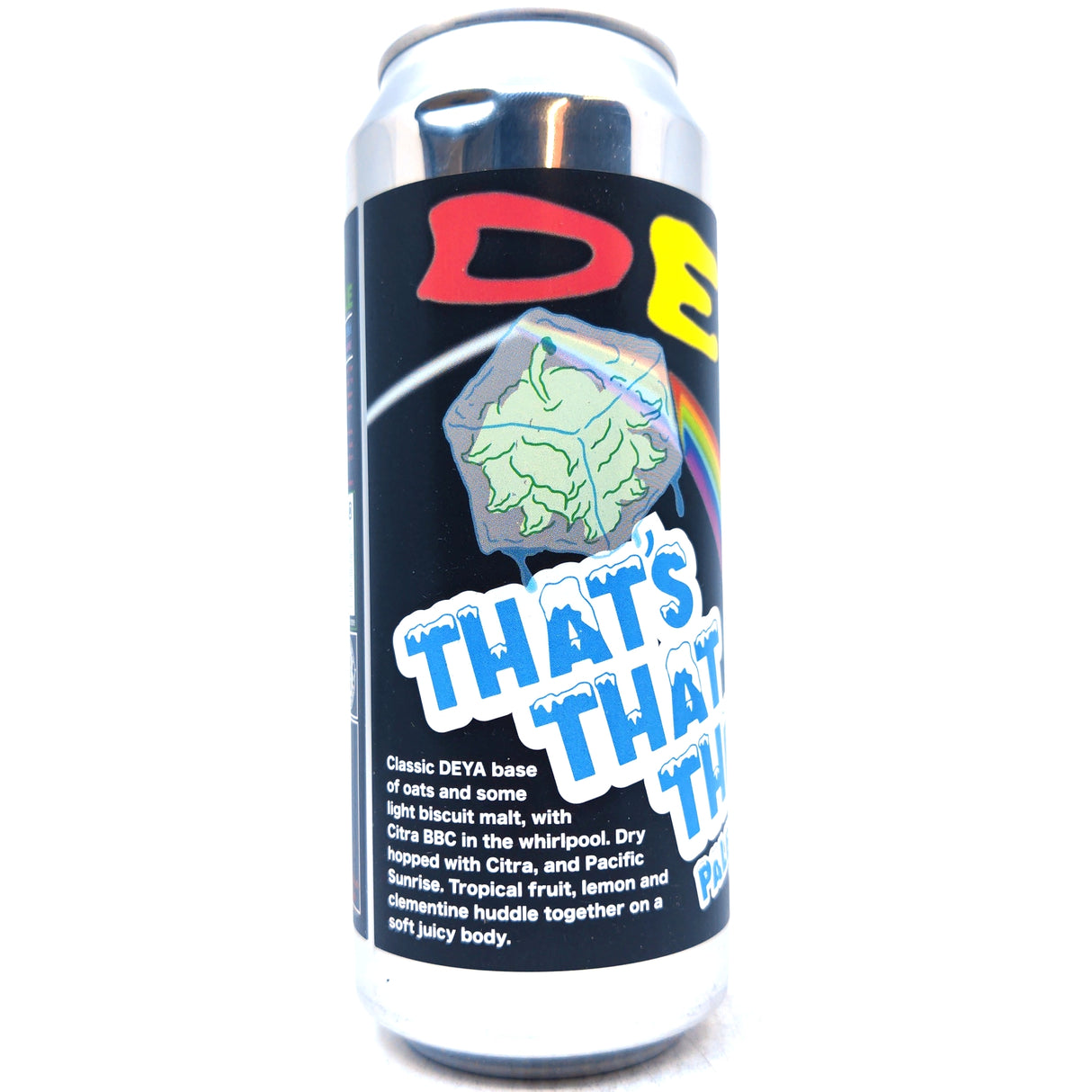 DEYA That's That Then Pale Ale 4.5% (500ml can)-Hop Burns & Black