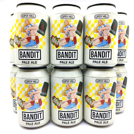 Gipsy Hill Bandit Gluten Free Pale Ale 3.8% CASE (24 x 330ml can)-Hop Burns & Black