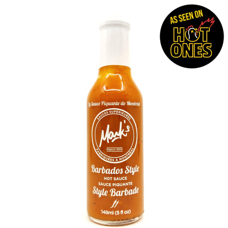 Mark's Barbados Style Hot Sauce (148ml)-Hop Burns & Black