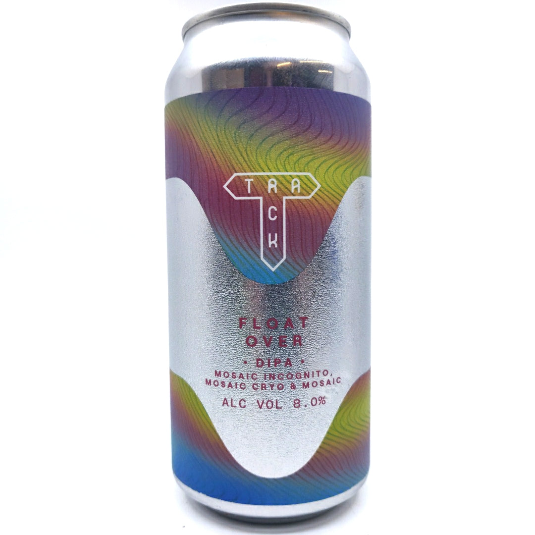 Track Float Over Double IPA 8% (440ml can)-Hop Burns & Black