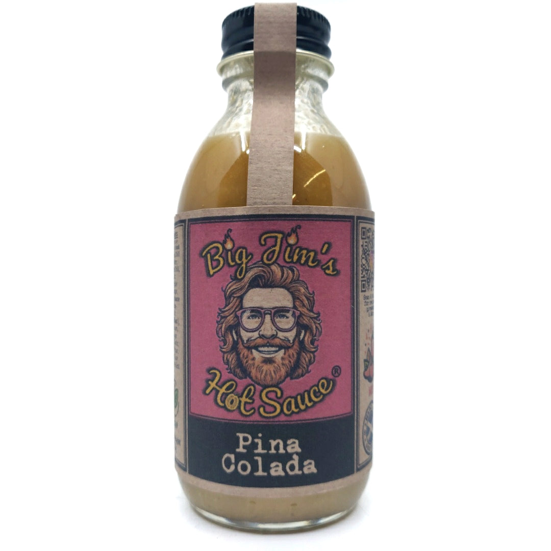 Big Jim's Pina Colada Hot Sauce (150g)-Hop Burns & Black