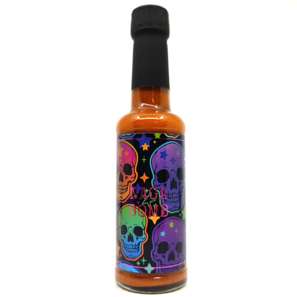 Big Ginger Naga Bomb Hot Sauce (150ml)-Hop Burns & Black