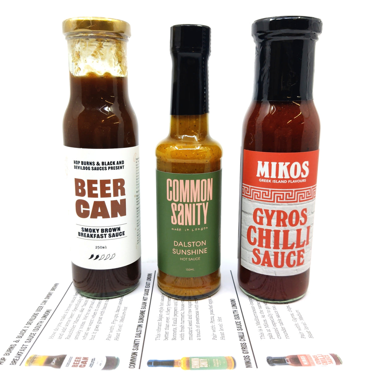 12 month bi-monthly (6 boxes) pre-paid - HB&B Sub Club Burns Box hot sauce subscription-Hop Burns & Black