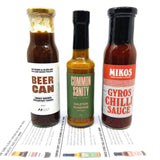 12 month bi-monthly (6 boxes) pre-paid - HB&B Sub Club Burns Box hot sauce subscription-Hop Burns & Black