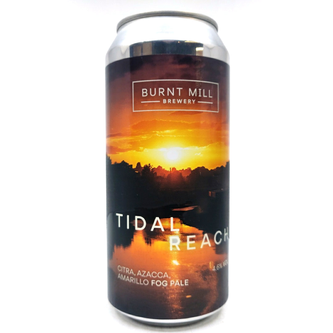 Burnt Mill Tidal Reach New England Pale Ale 4.6% (440ml can)-Hop Burns & Black