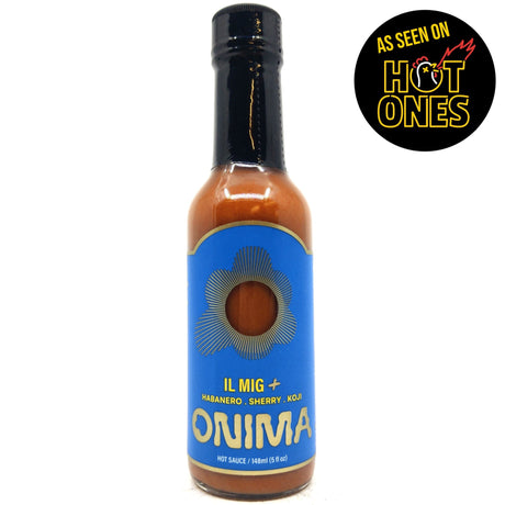 Onima IL MIG+ Koji Hot Sauce (150ml)-Hop Burns & Black