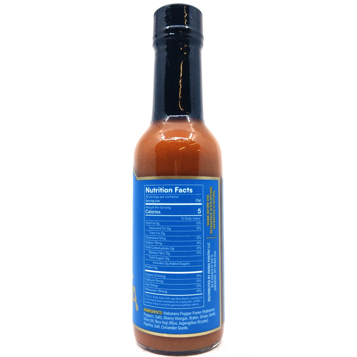 Onima IL MIG+ Koji Hot Sauce (150ml)-Hop Burns & Black